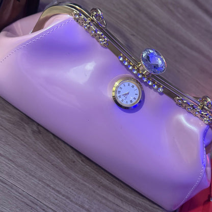 The Time is Now Purse- PINK